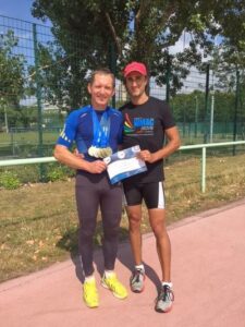 Foto di Daniele Biffi e Roland Gröger in tenuta da allenamento